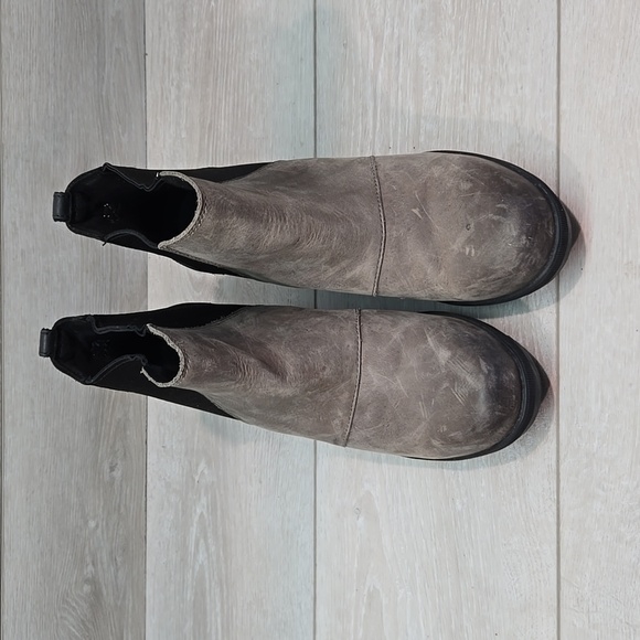 Sorel Women Joan of Arctic II Leather Hidden Wedge Colorblock shoes boots sz 7.5 - Picture 6 of 11